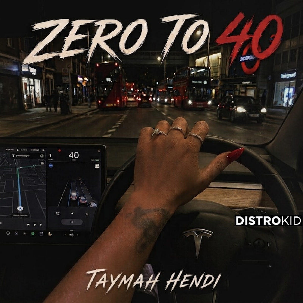 Zero To 40 single artwork — Taymah Hendi